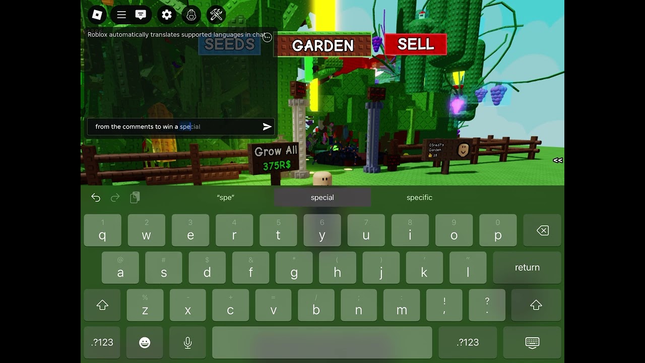 Type your username in the comments and you might win a prize