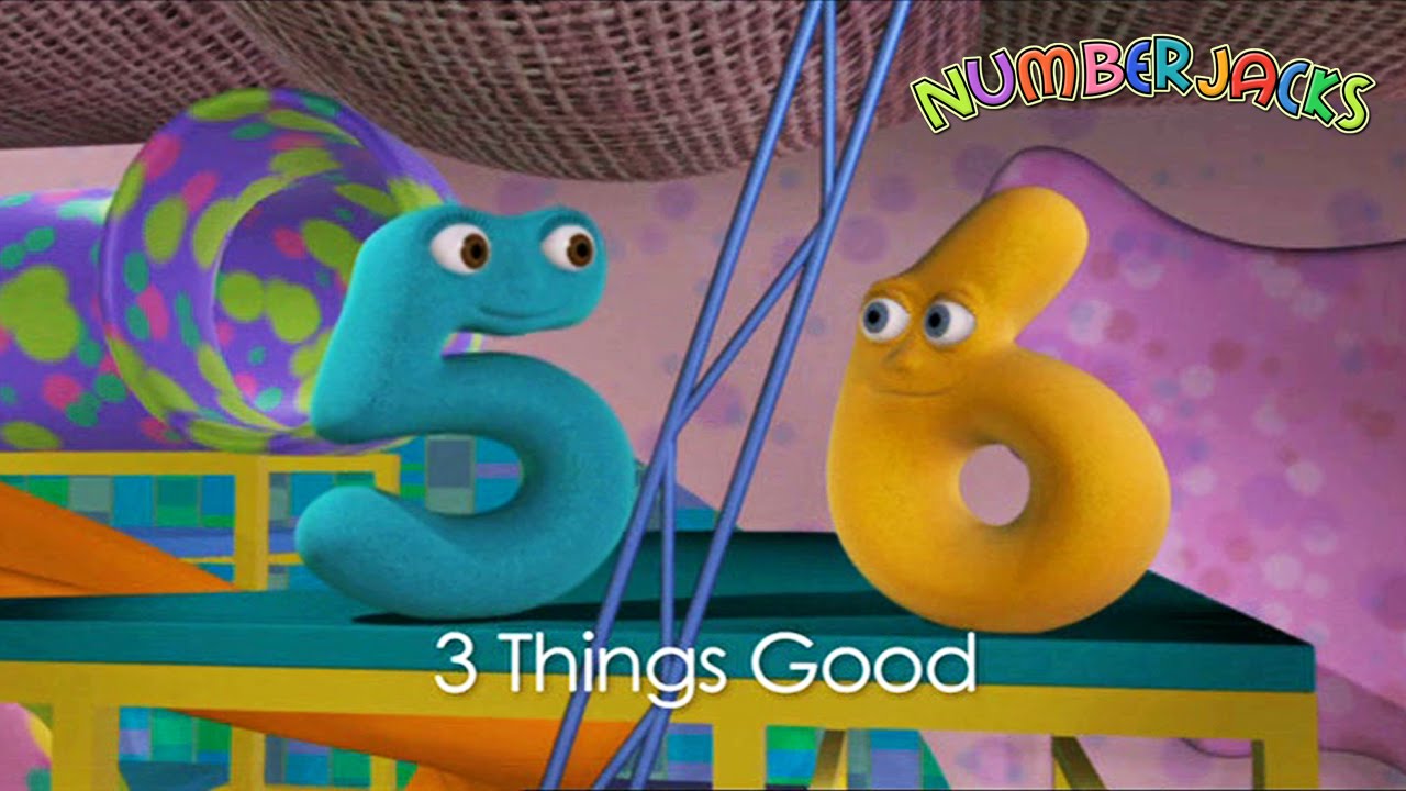 Numberjacks | 3 Things Good | S1E22 | Full Episode