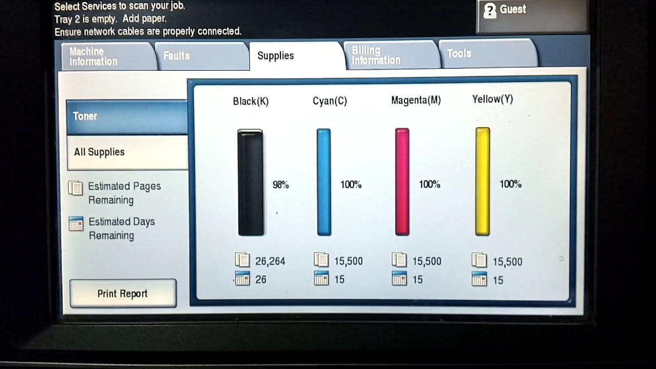 Xerox 7525 Xerox 7556 Toner Zero [100% Toner] || Xerox Chip Counter Reset || Xerox Color Toner