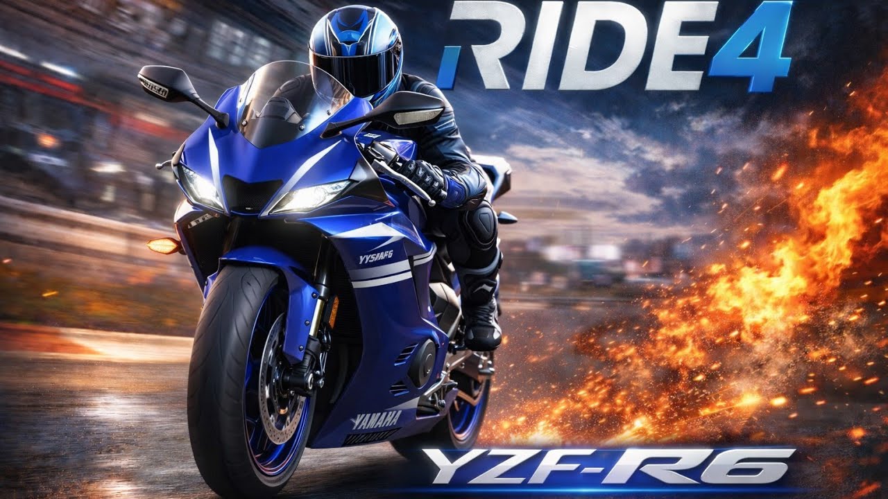 Yamaha YZF-R6 Interlagos helmet cam 