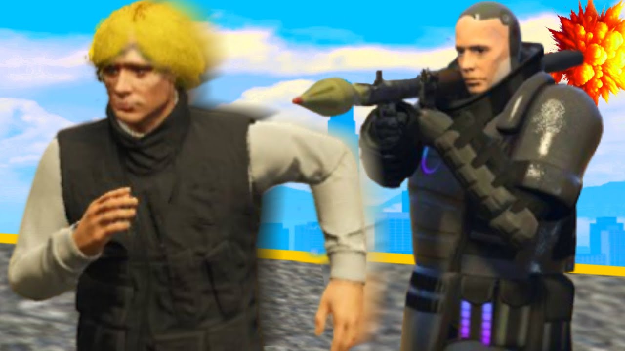 STRAŠNI LIK ME LOVI ( GTA Potjera )