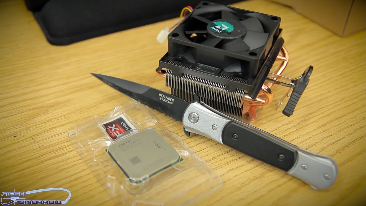AMD FX 8350 8-Core 4.0GHz Processor Black Edition Unboxing