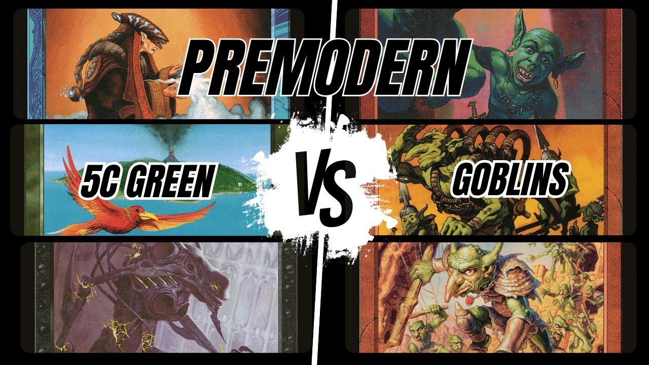Premodern: 5c Green vs. RG Goblins | Århus Onslaught round 5