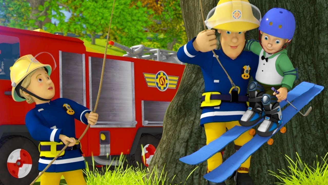 Brandweerman Sam Nederlands | Vos op de vlucht - Mega vuur! | Kinderfilms