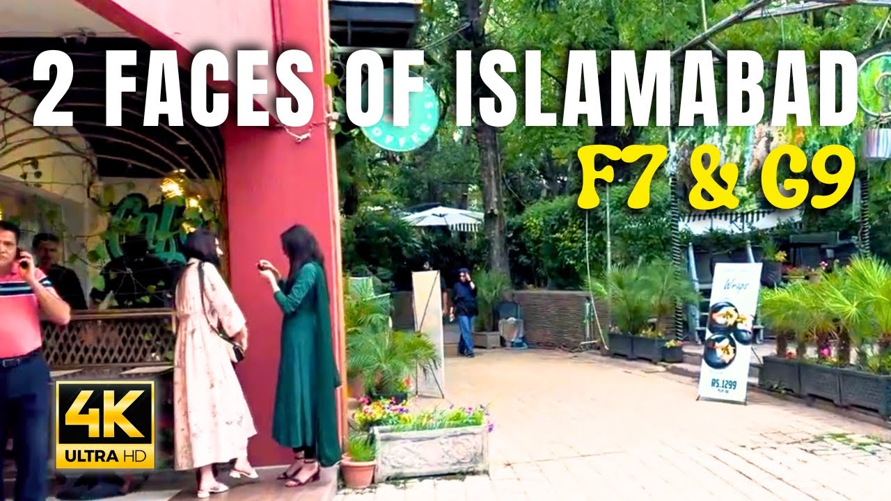 🇵🇰 Two Faces of Islamabad &ndash; F7 vs G9 | Walk through Pakistan's capital | اسلام آباد کے دو چہرے