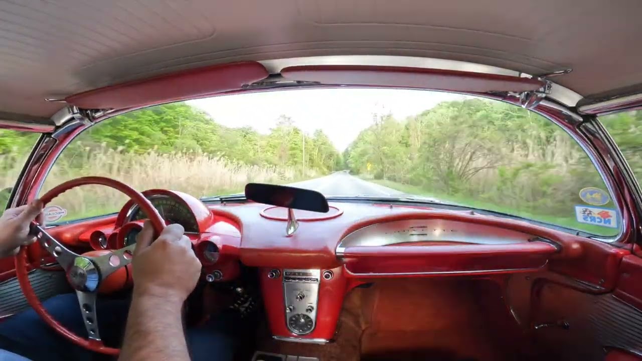 1961 Corvette 283:315 Fuelie test drive!