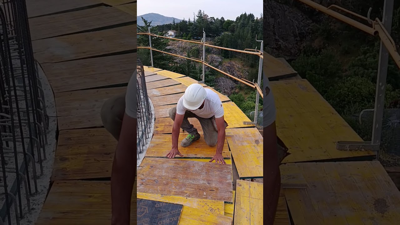 Encofrados de Hormig&oacute;n. Paso 10. Entablado circular #encofrado #construction #obra #ingenieria