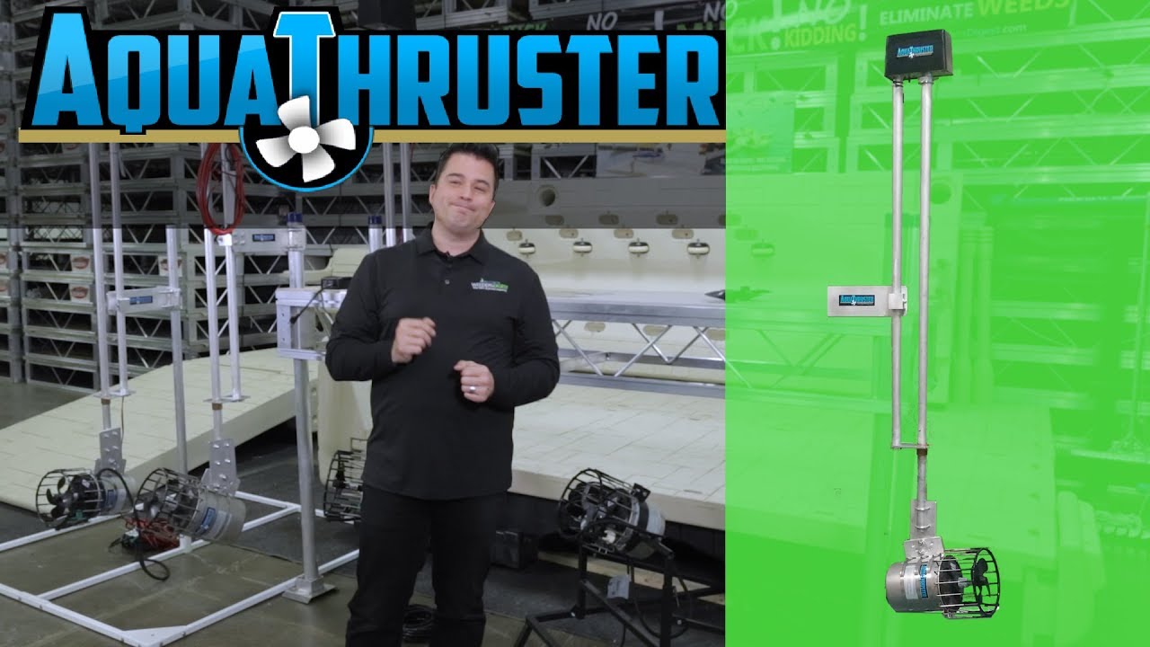 Lake Weed & Muck Control Blower | The Aqua Thruster will Sweep Your Beach Bottom