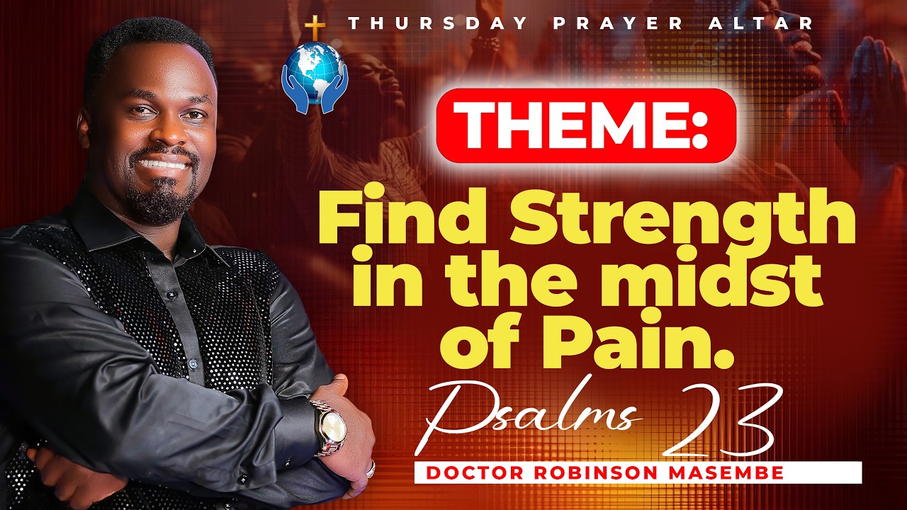 THURSDAY PRAYER ALTAR SERVICE | DR ROBINSON MASEMBE |