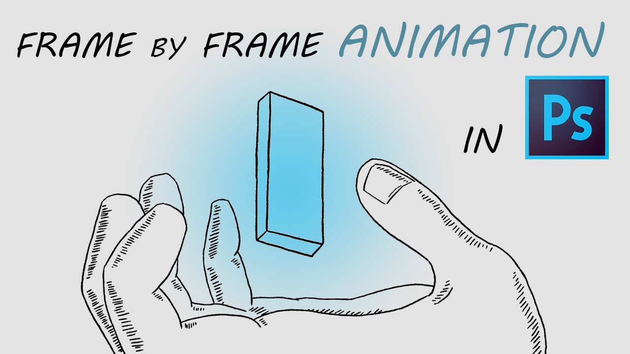 ANIMATE using Photoshop | Frame-by-frame animation tutorial