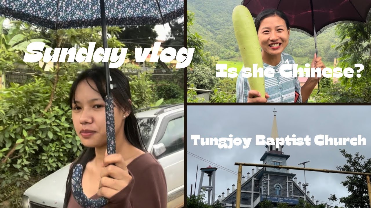 My first time attending Tungjoy Baptist Church||Met a woman who speaks fluent Chinese 😅