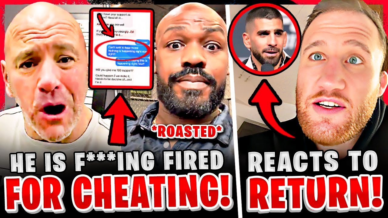 Dana White RELEASES Fighter for CHEATING + LEAKED MESSAGES! Justin Gaethje REACTS to Ilia Topuria