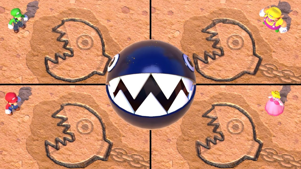 Mario Party Superstars Minigames - Luigi vs Mario vs Peach vs Wario (Master CPU)