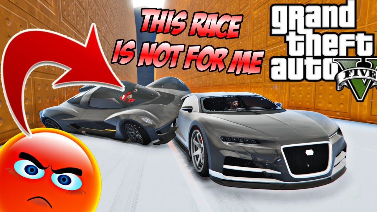 FACE TO FACE GTA V ONLINE RACE GTA 5 ONLINE I CAN'T DO THIS