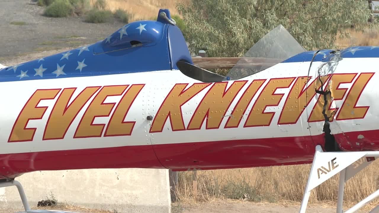 50 years later, Evel Knievel's rocket returns to the jump site in Twin Falls