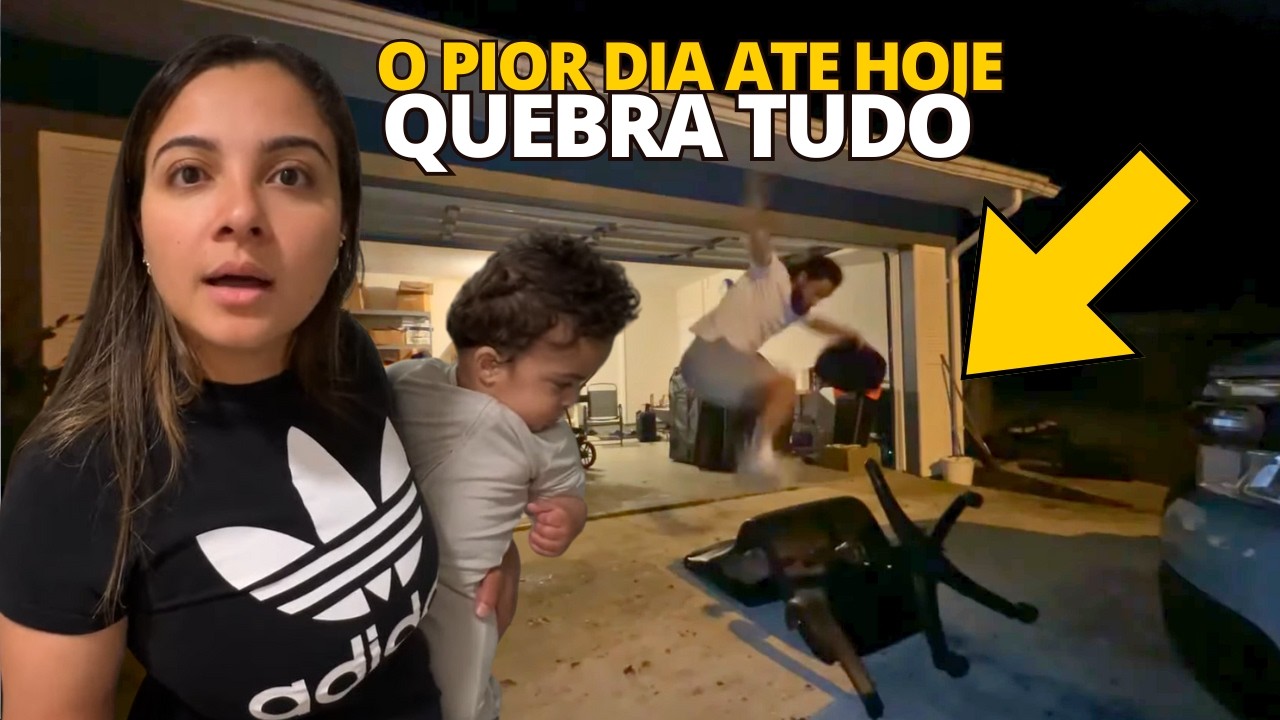 Perdi a Paciência e QUEBREI TUDO