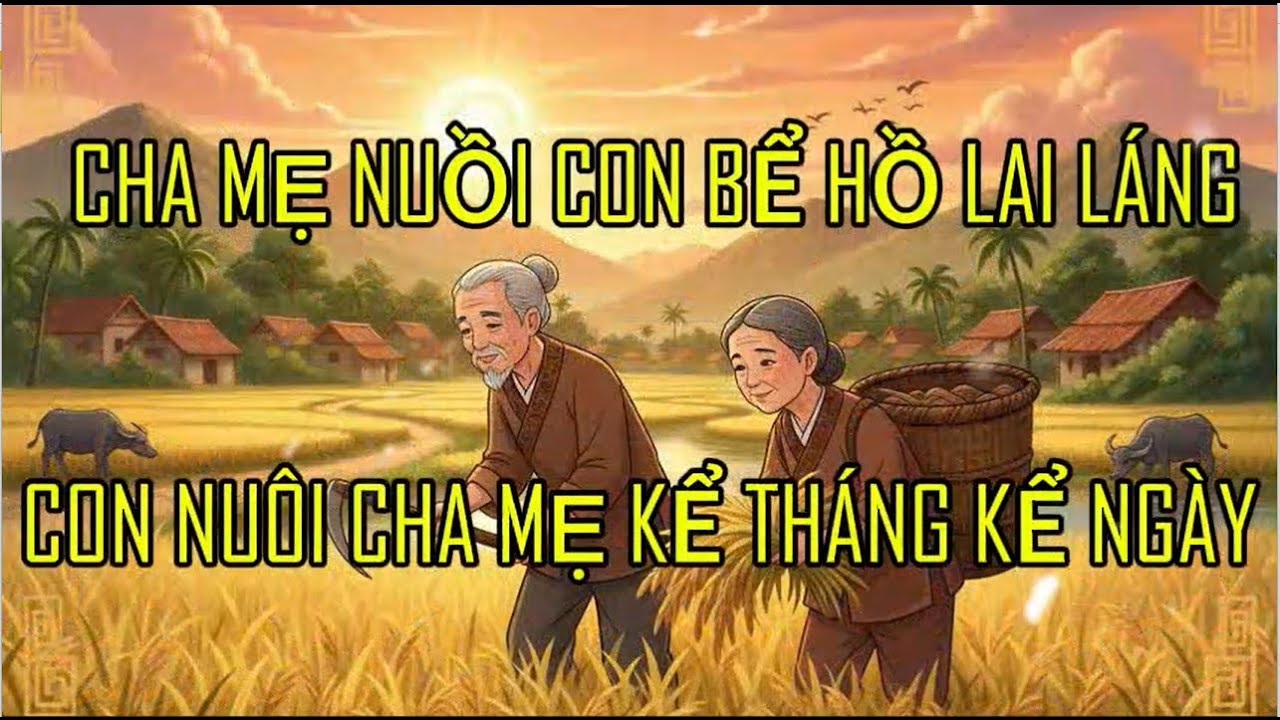 CHA MẸ NUÔI CON, CON NUÔI CHA MẸ - TRUYỆN HAY 04 - TRUYỆN CỔ TÍCH