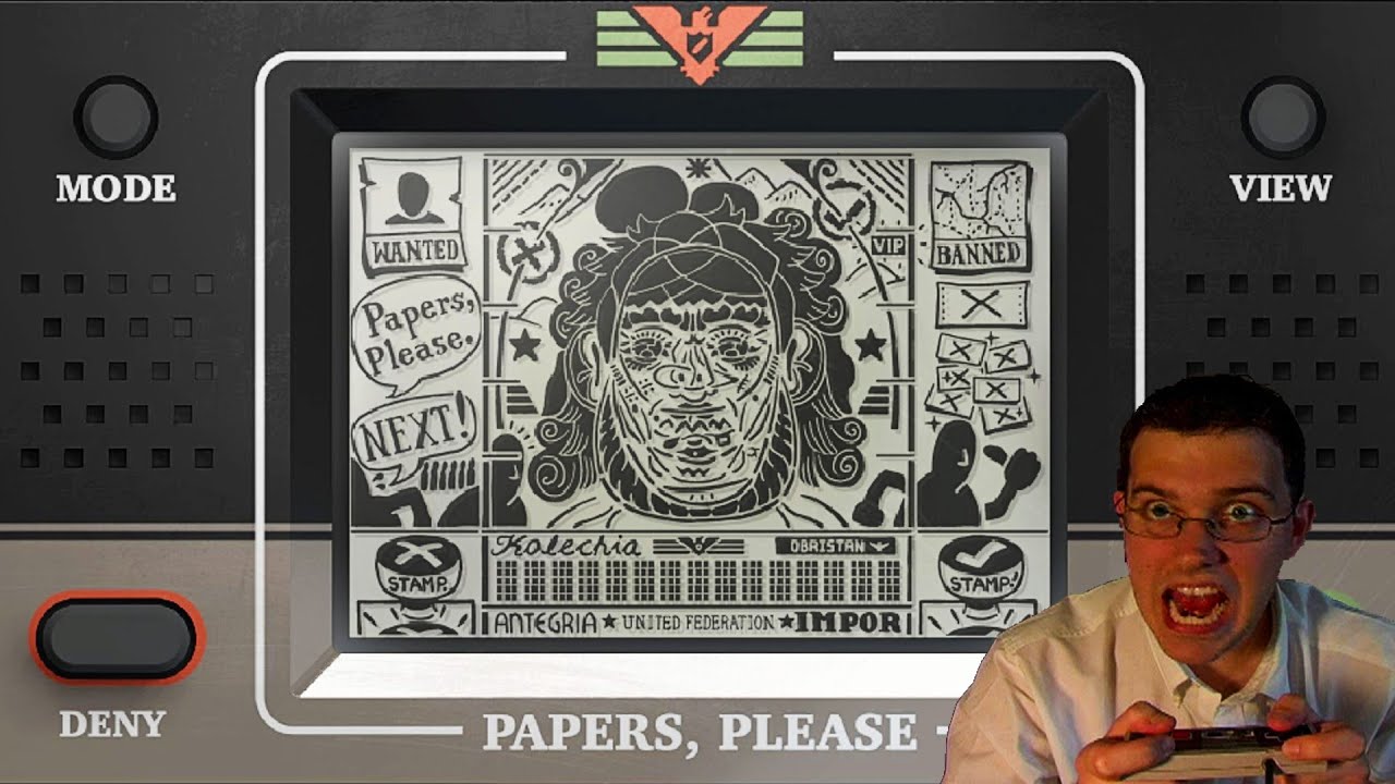 TIGER HANDHELD PAPERS PLEASE | LCD PLEASE