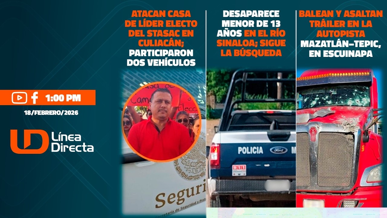 Atacan casa de líder electo del Stasac en Culiacán; participaron dos vehículos