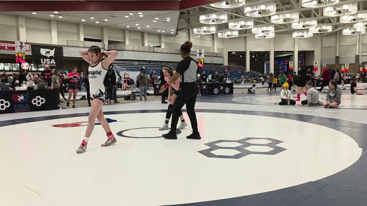 USA Girls Folkstyle Nationals, 14U, 95lbs, Semifinals