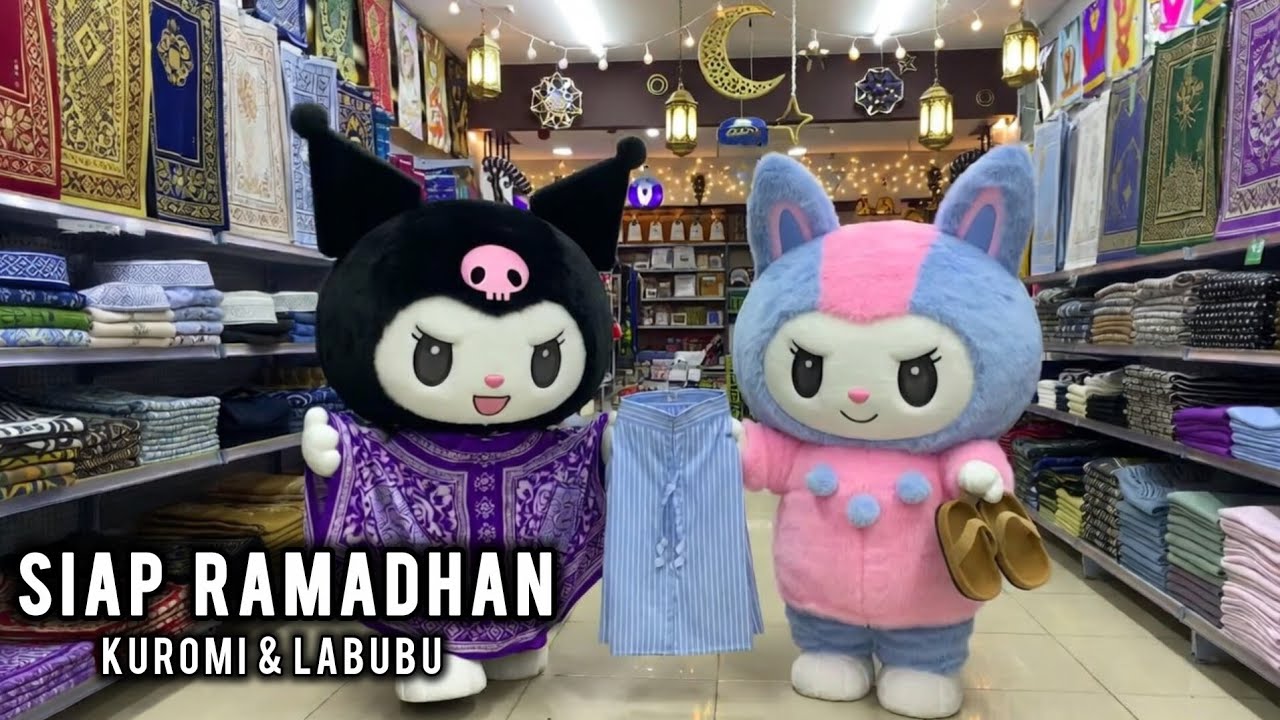 Kuromi & Labubu Belanja Perlengkapan Ramadhan 🌙 | Episode 4 Cerita Islami Animasi