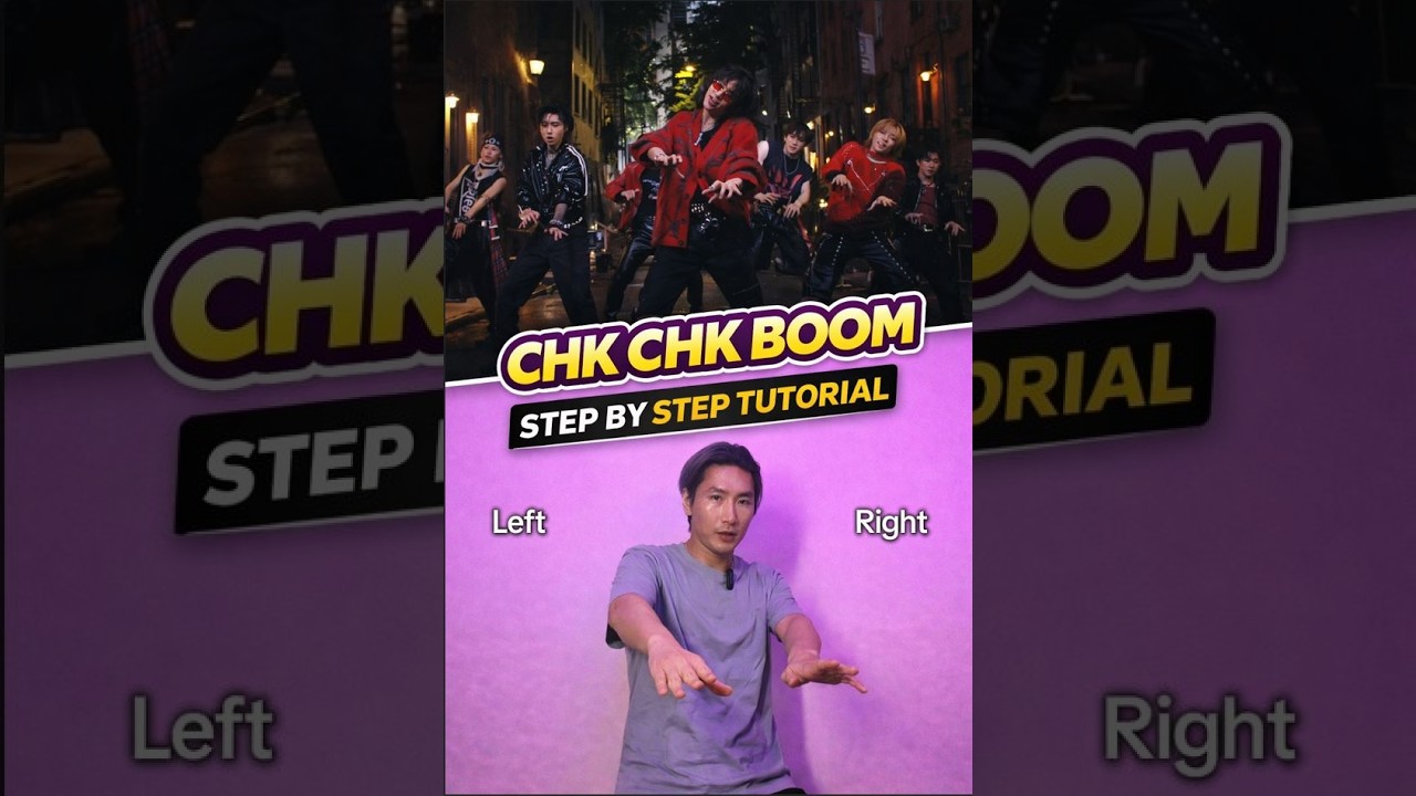 Chk Chk Boom step by step K-pop tutorial for adults
