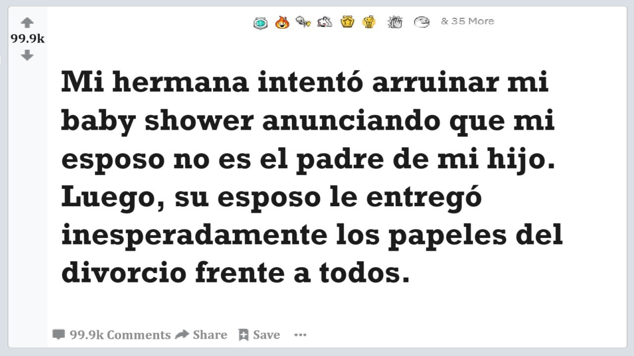 Mi hermana intentó arruinar mi baby shower anunciando que mi esposo no es el padre de mi hijo...