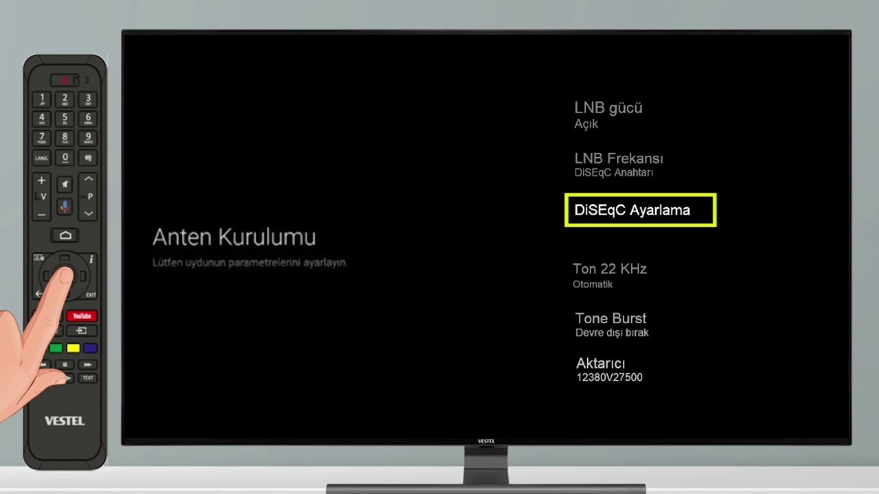 Vestel Android Televizyon Türksat Kanal Güncelleme Sistemi Kurulumu Nasıl Yapılır