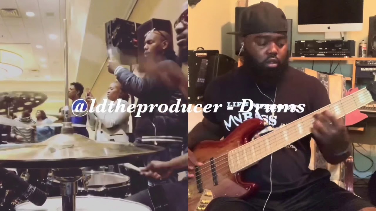 Kierra Sheard “Hang On Groove” @ldtheproducer - On Drums X 6 Strangs Play Along