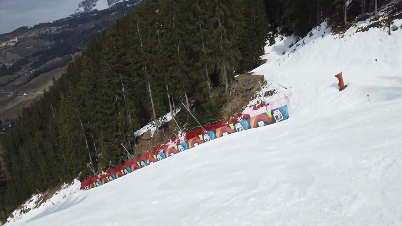 Gran Risa Men's Giant Slalom with Osmo Pocket Test April 2022 - 4K