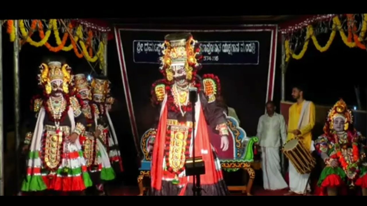 Agrapooje-5 #yakshagaana #yaksharanga #agrapooje #subrayaholla #dharmasthalamela #yakshagana