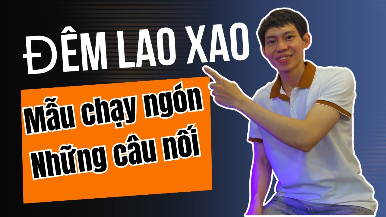 Đêm lao xao - Mẫu chạy ngón những câu nối | Hướng dẫn Piano