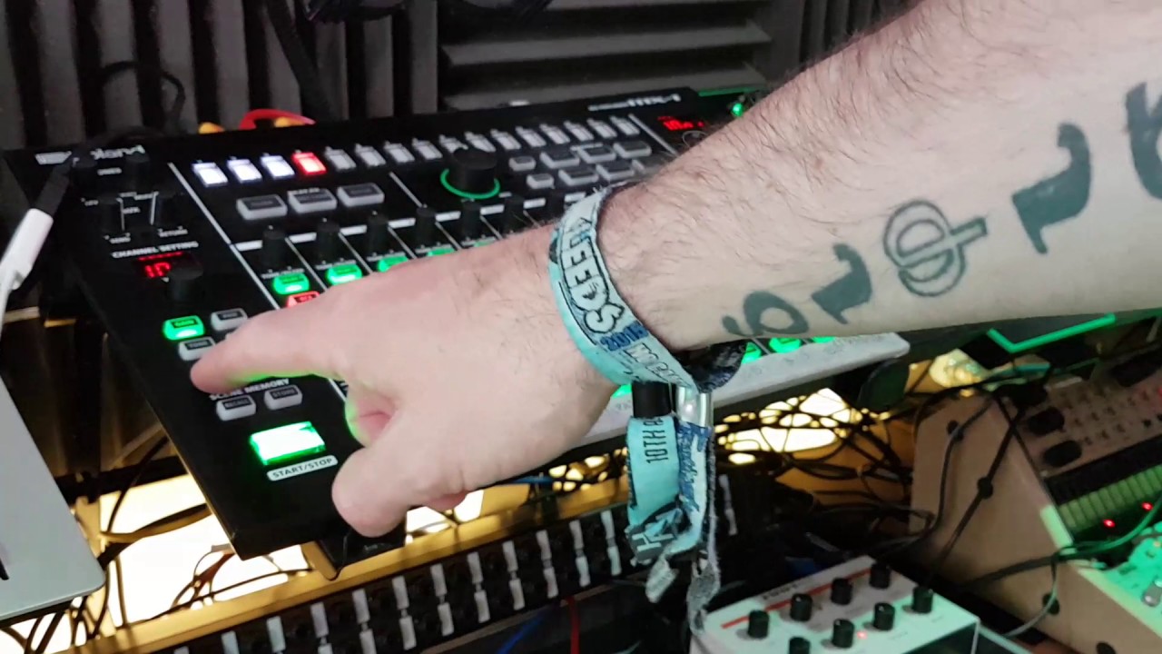 How to use the digital channel on Roland MX-1 mixer with an analogue input