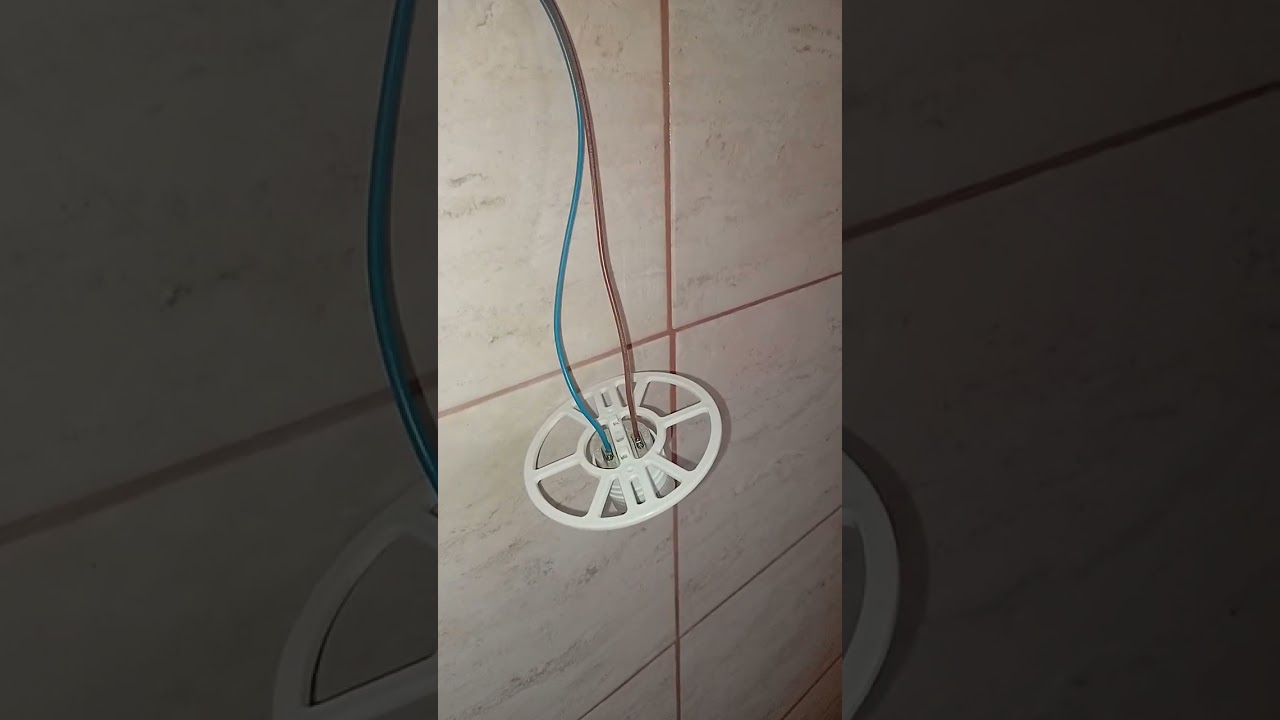 Conexión de un portalámparas 