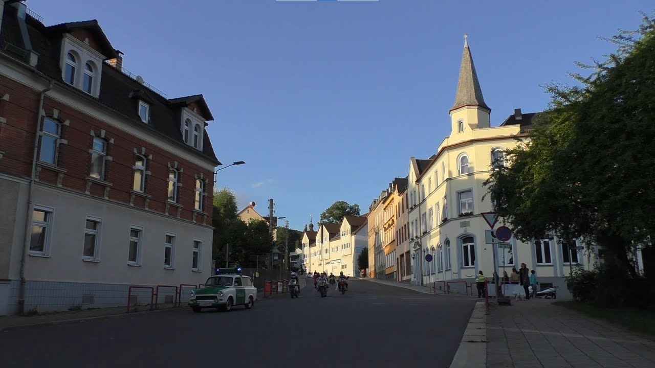 Korso der Sachsenring Classic 2022