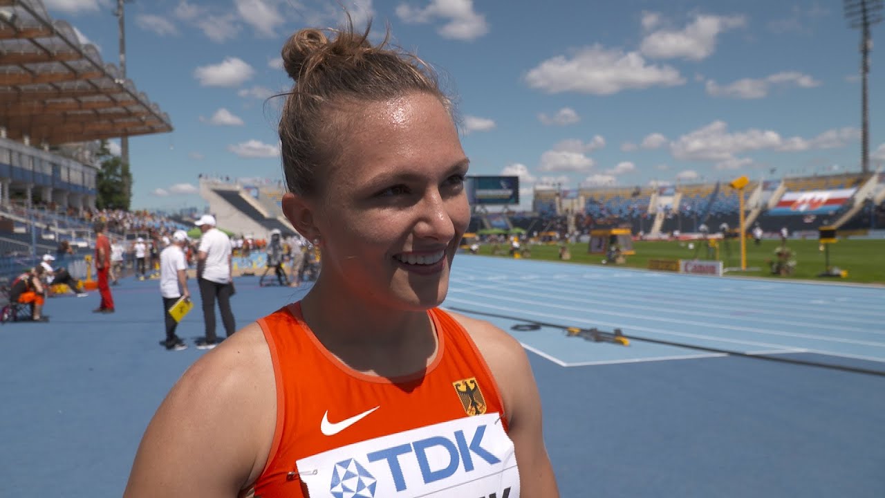 IAAF WU20 Championships Bydgoszcz 2016 100m Women Qual Chantal BUTZEK GER