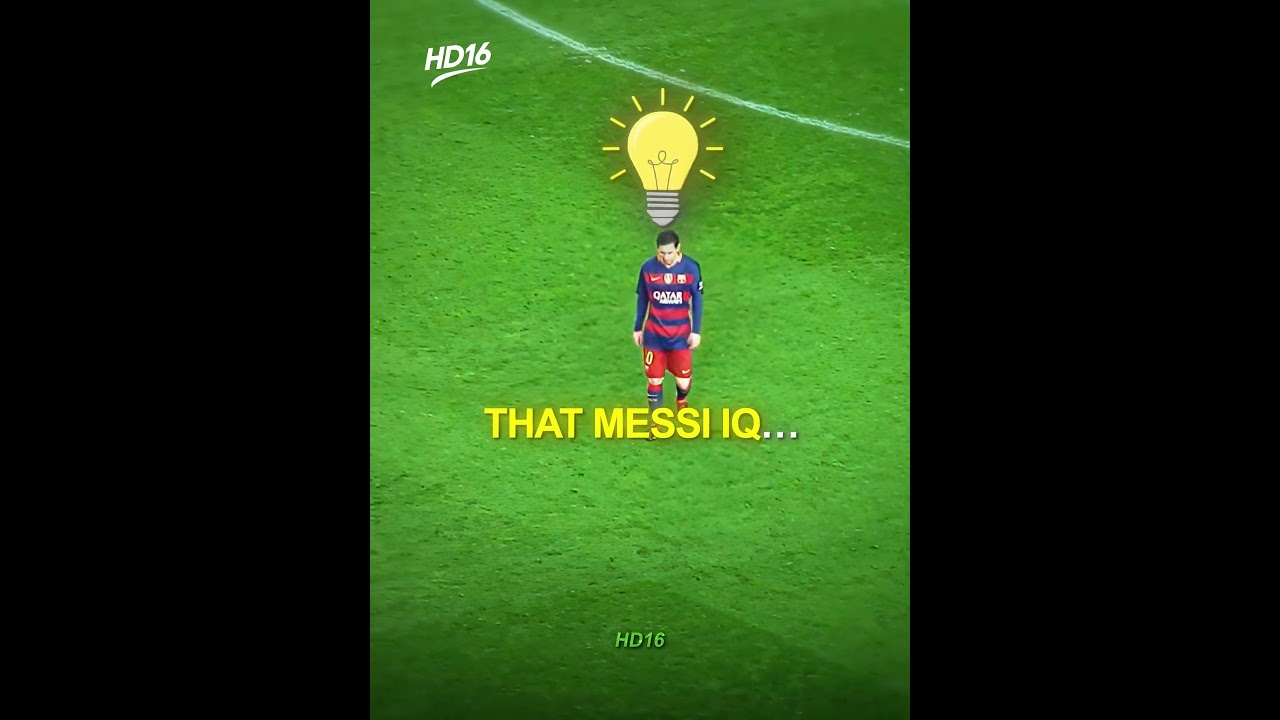 Messi&rsquo;s IQ1000 Moment 🧠🤯