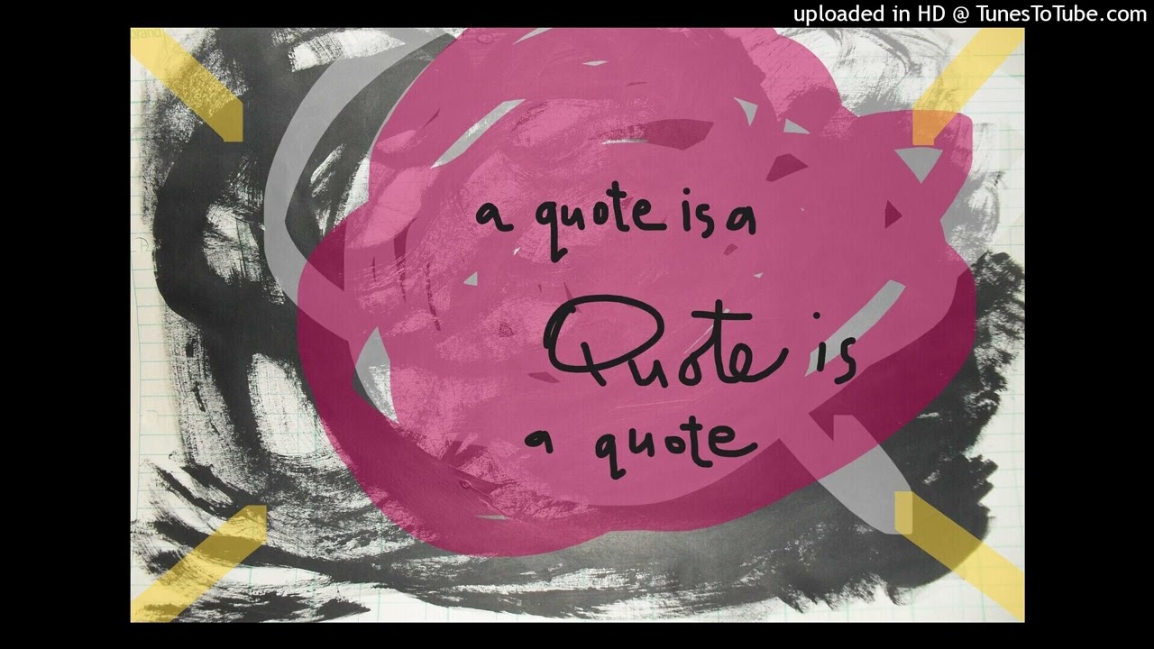 a quote is a quote is a quote  'poet + ai = Objects in Space and Time' #experimentalpoetry #poem