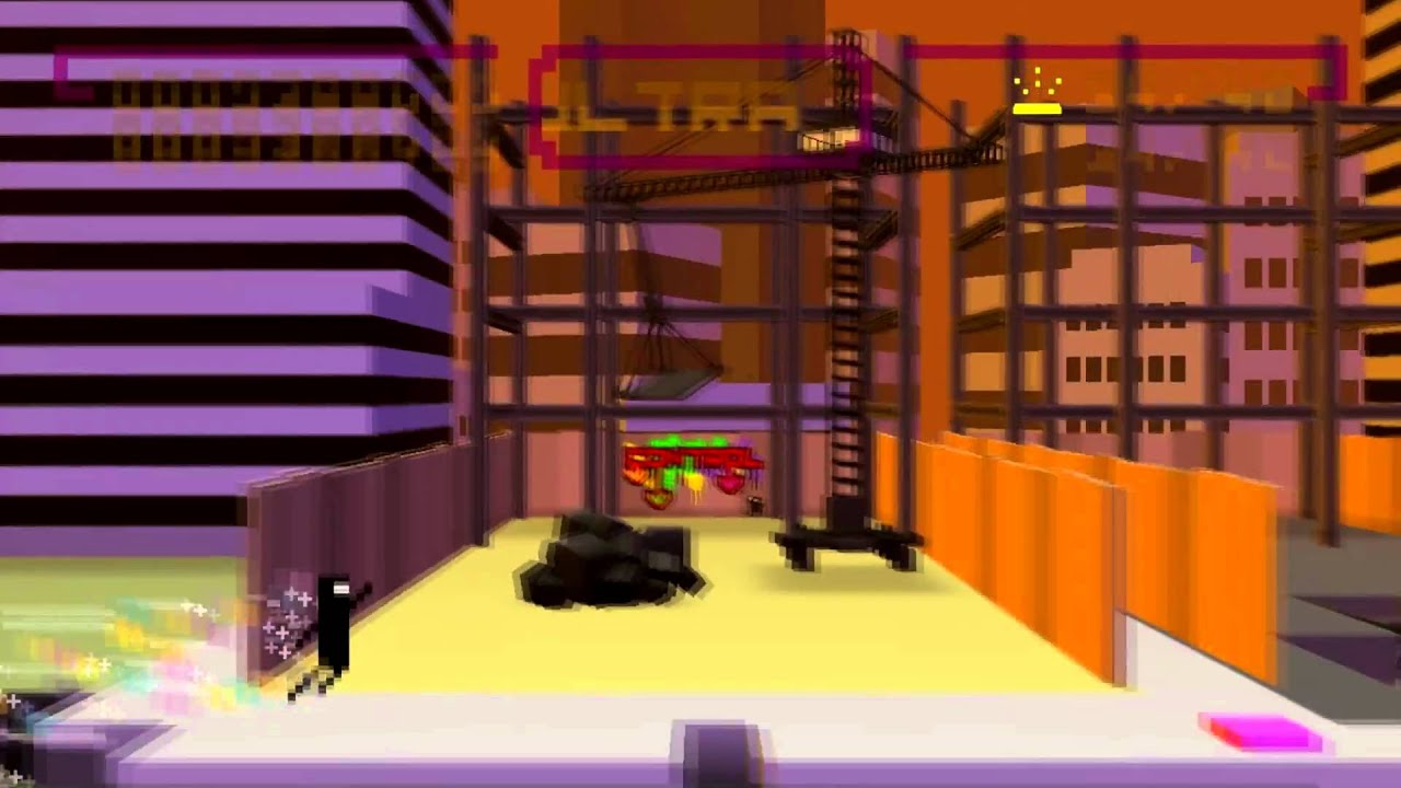 BIT.TRIP RUNNER mod - All Your Base Are Belong To Us