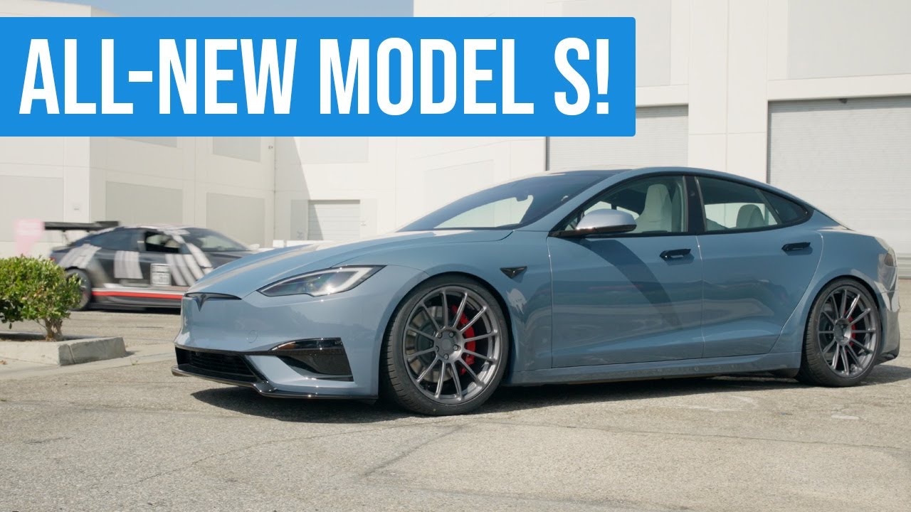 2026 Tesla Model S Plaid Refresh Overview: Features, First Modifications, Lowering Brackets + Wheels