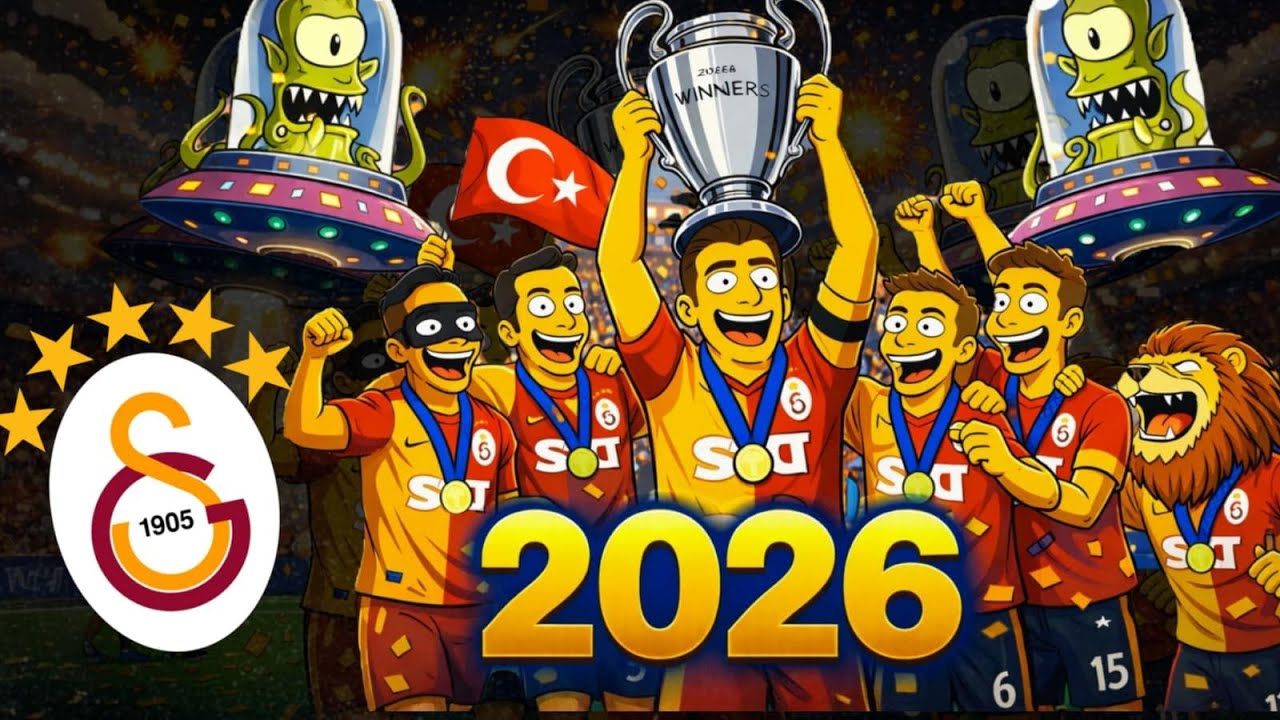 ŞOK İDDİA! Simpsonlar Galatasaray Şampiyonlar Ligi Kehaneti