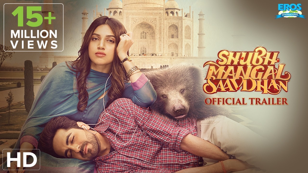 Shubh Mangal Saavdhan Official Trailer | Watch Full Movie On Eros Now