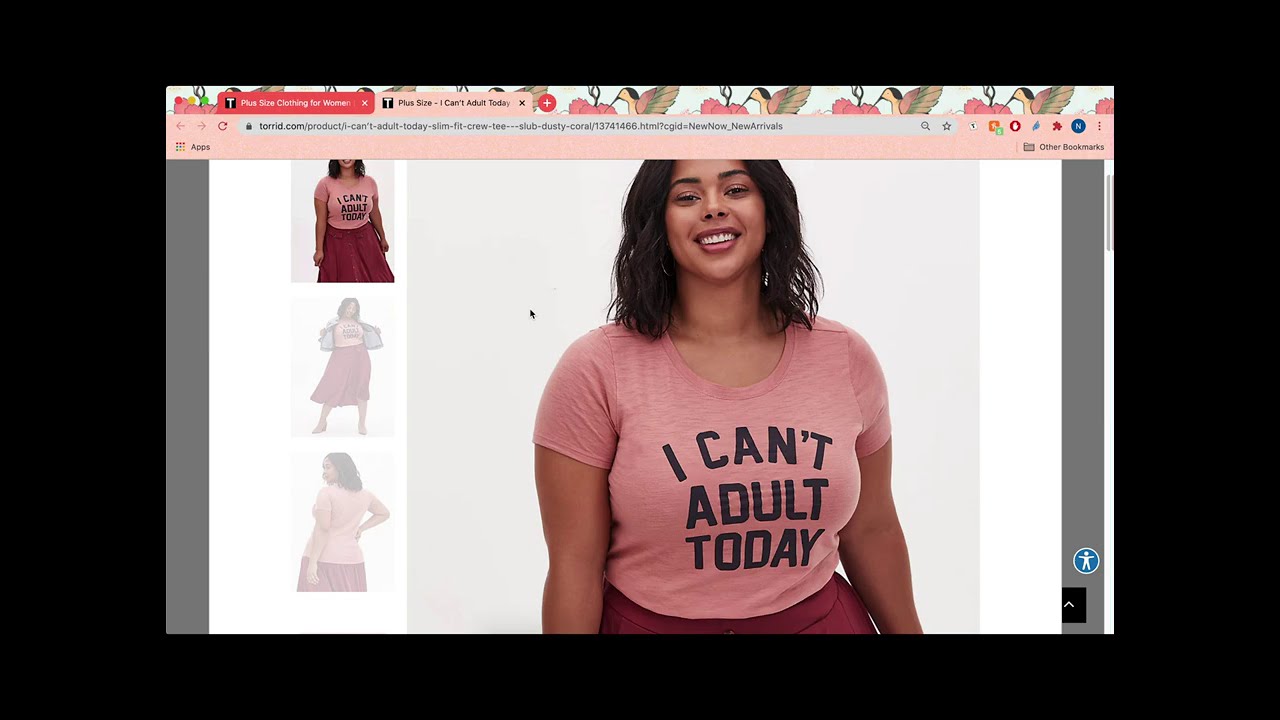 window shopping 3: torrid thinks it's 2007