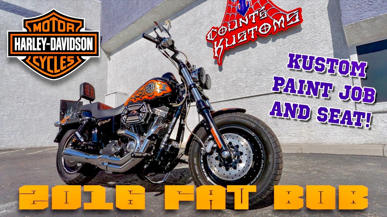 2016 Harley Paint Job at Count’s Kustoms