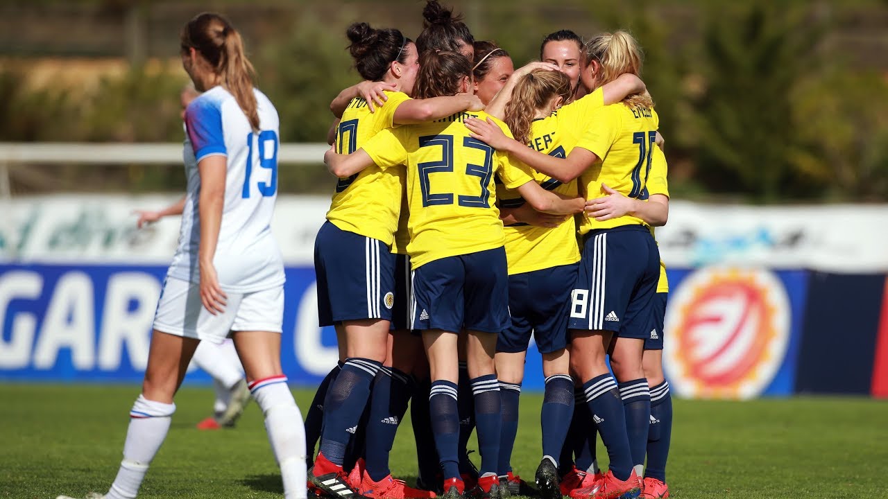 HIGHLIGHTS | Scotland 4-1 Iceland | SWNT | Scotland Women's National Team | Algarve Cup