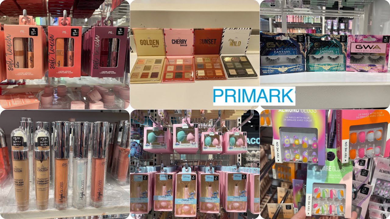 Primark makeup & beauty products new collection  / March 2023