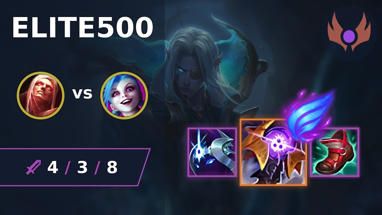 [ elite500 ] Vladimir BOT vs Jinx | EUW MASTER | LOL Season 2024
