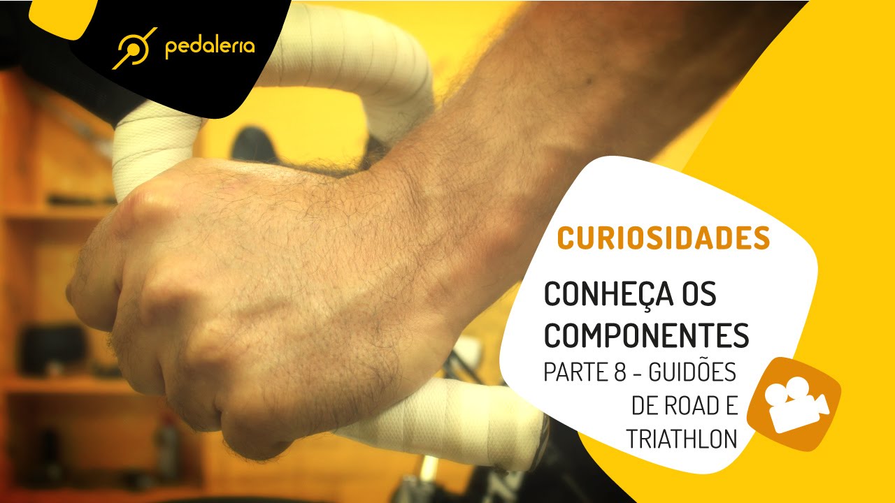 Conhe&ccedil;a os componentes - Guid&atilde;o de road bike (speed) e triathlon. Pedaleria