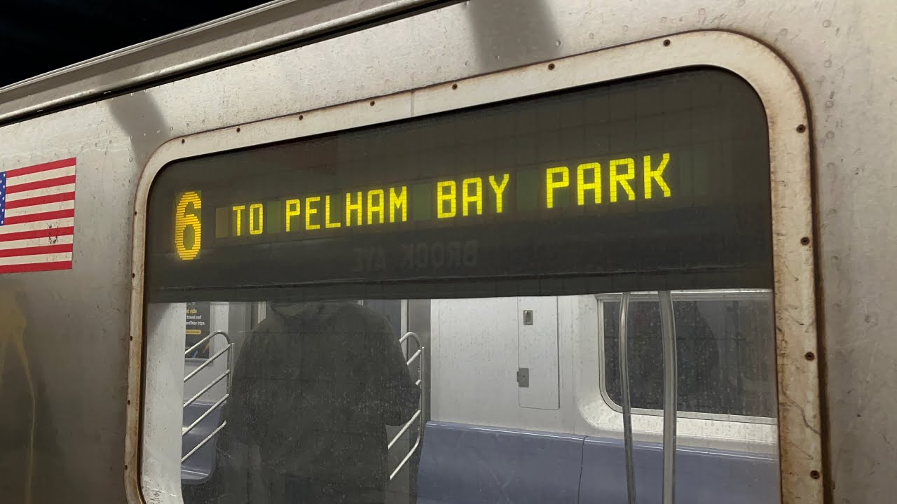 IRT Pelham Line: (4) and (6) Local / Express Trains @ Brook Avenue (R62A, R142)