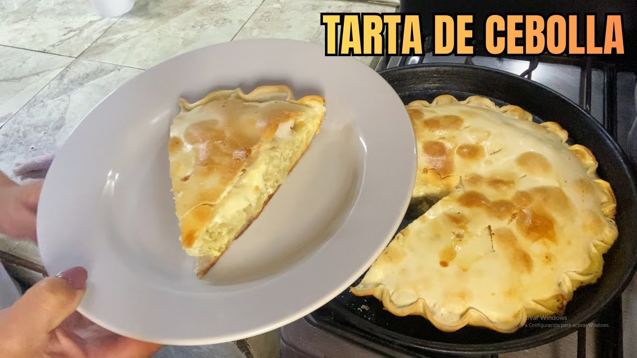 Así Hago Mi TARTA de CEBOLLA🧅| Receta de la NONA🤶
